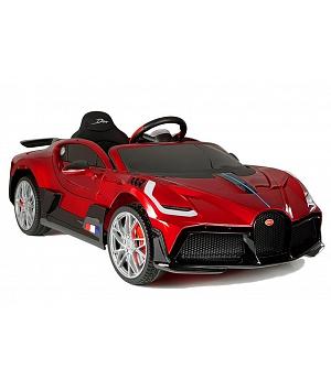 Coche eléctrico infantil Bugatti Divo 12V, Mando Rc, Rojo pintado - LE4433